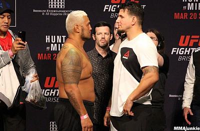 Mark Hunt vs. Frank Mir